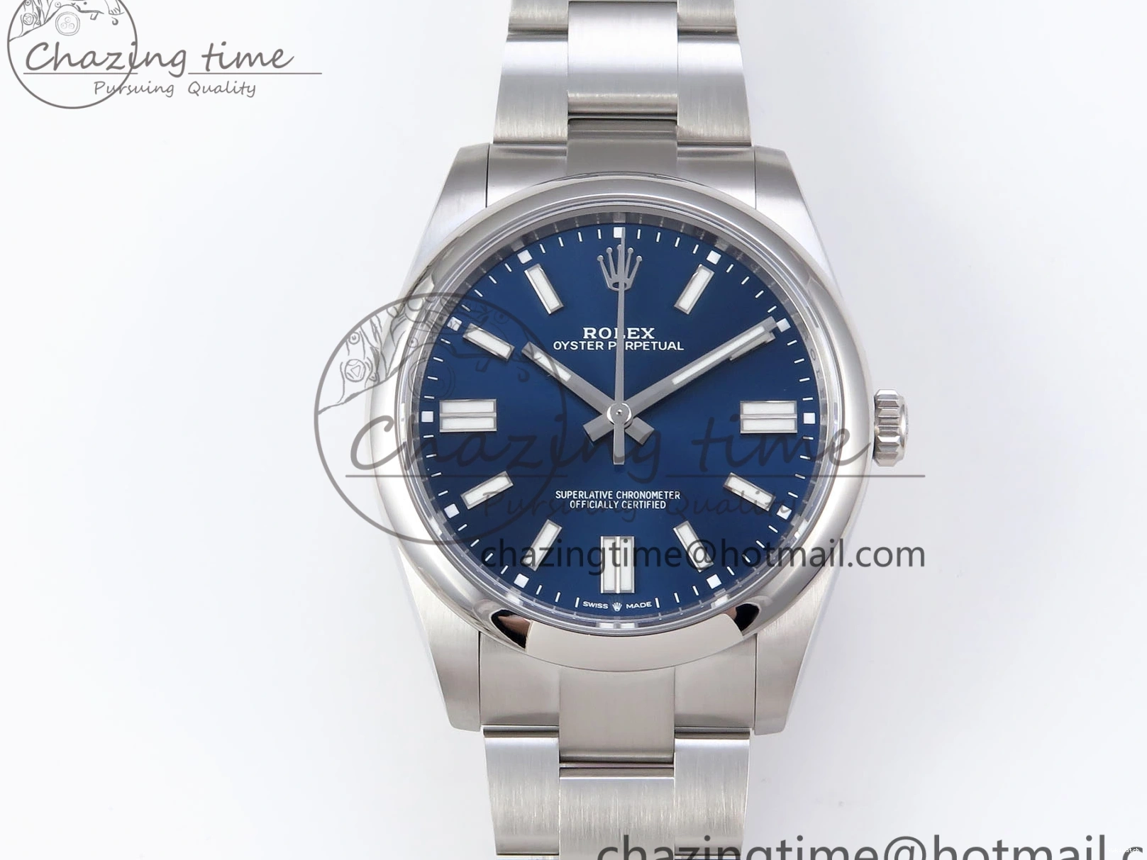 EDITION VS3235 BLUE VSF STEEL PERPETUAL 41MM 124300 904L OYSTER 1:1 BEST DIAL 0410